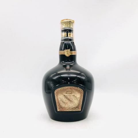 ROYAL SALUTE ロイヤル サルート LXX 21年 ブラック 黒 陶器 700ml ROYAL SALUTE ロイヤル サルート LXX 21年 ブラック 黒 陶器 700ml
