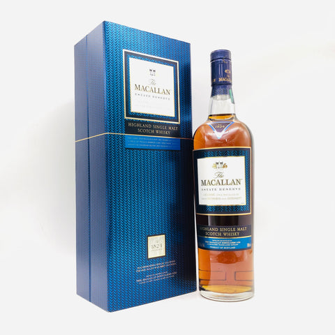 マッカラン エステート 700ml。マッカラン蒸溜所の畑由来の大麦で造る特別限定シングルモルト。