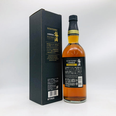 サントリー 山崎蒸溜所貯蔵梅酒 リッチアンバー 750ml、琥珀色の深い輝きとウイスキー樽熟成による芳醇な香味が特徴の梅酒。
