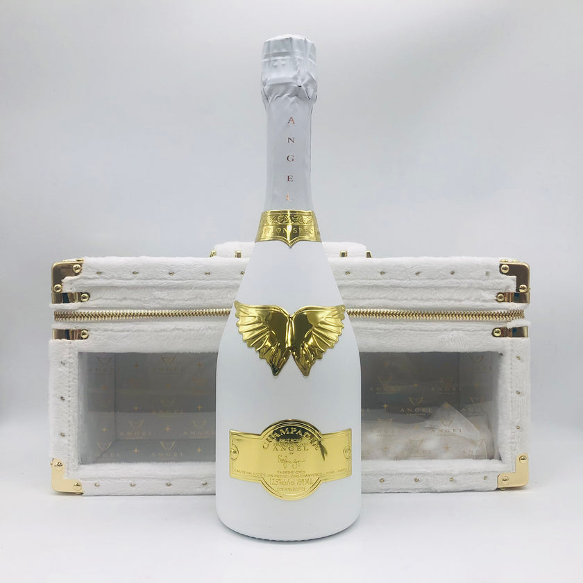 ANGEL エンジェル シャンパン NV ブリュット ロゼ ホワイト ホリデーエディション ファージップタイプ 750ml