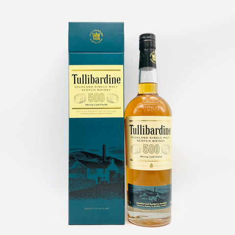 Tullibardine タリバーディン 500 シェリーカスクフィニッシュ 700ml