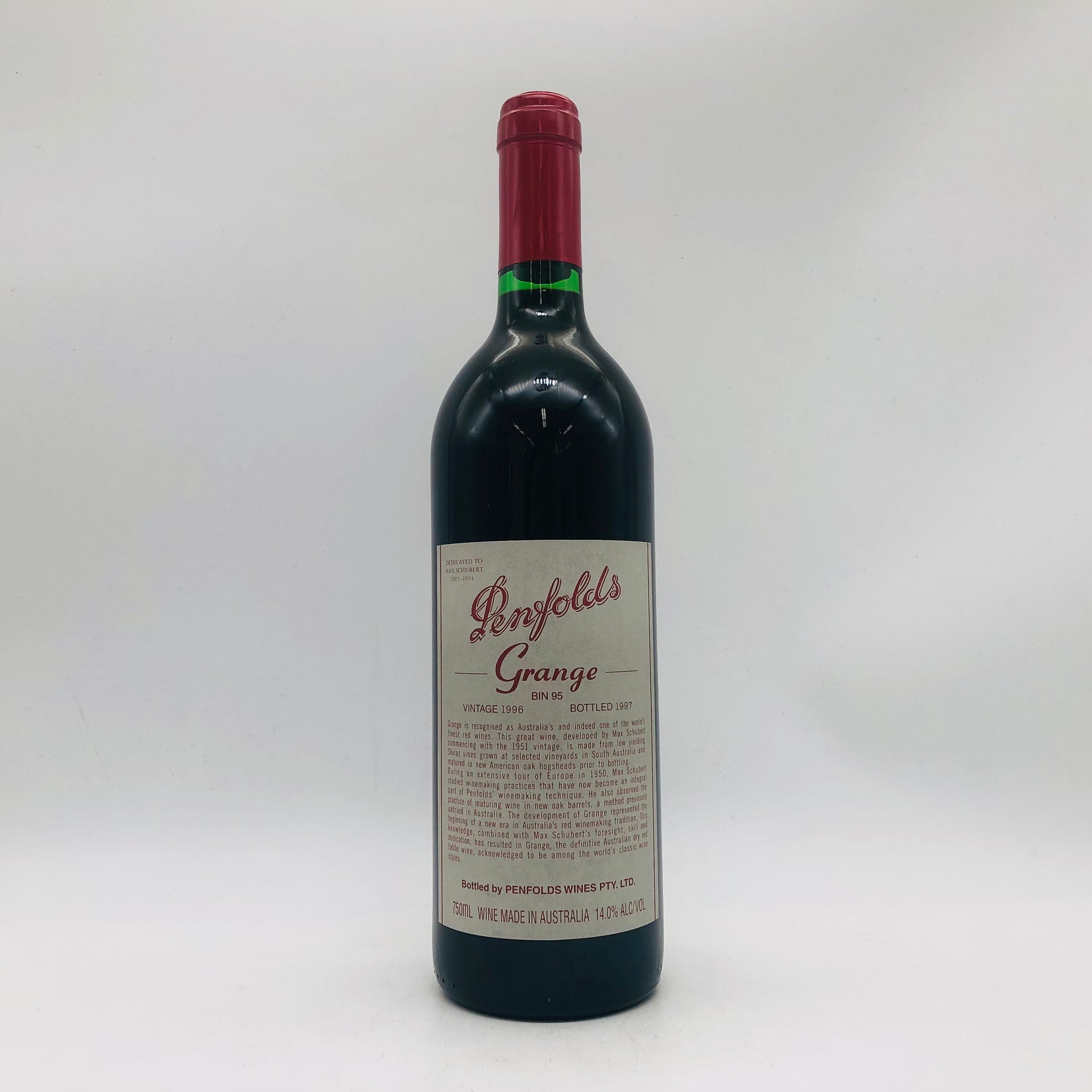 Penfolds Grange 1992 750ml ペンフォールズ・グランジ 1992 Penfolds Penfolds Grange 1992 750ml ペンフォールズ・グランジ 1992 Penfolds