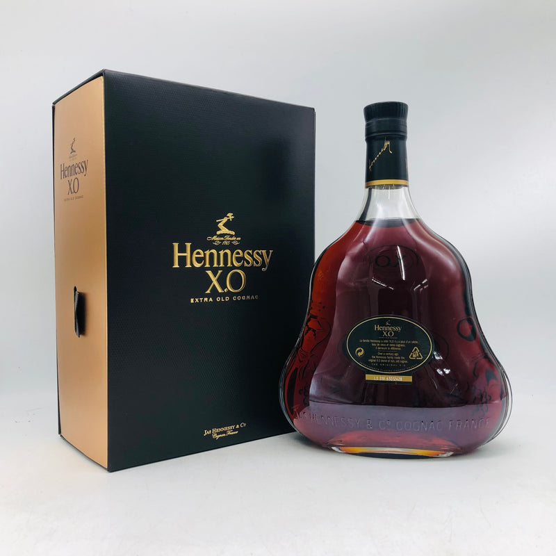 Hennessy ヘネシー XO 黒キャップ ブランデー 1000ml 40% 箱あり 