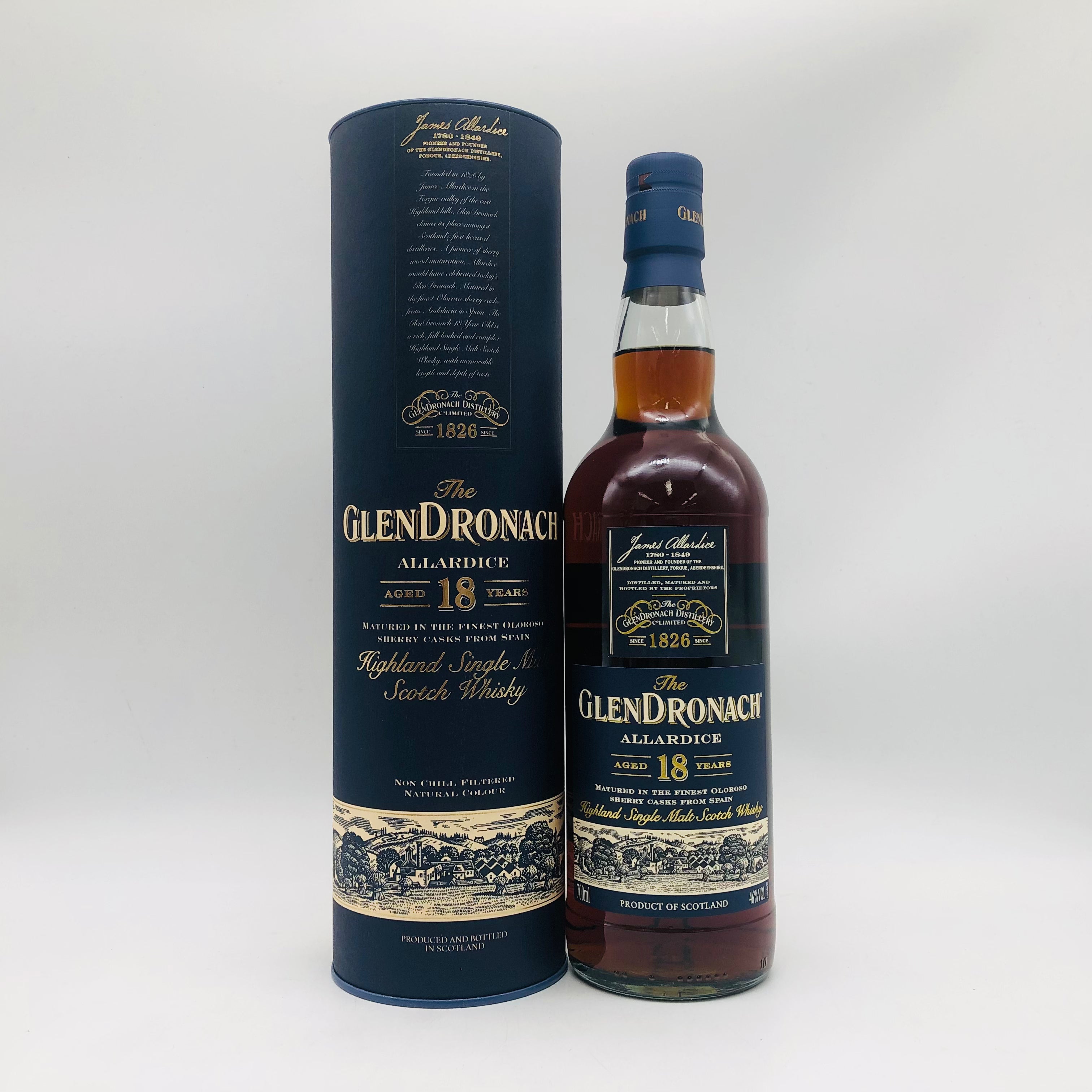 Glendronach ザ グレンドロナック 18年 アラダイス 700ml 46% 箱あり Glendronach ザ グレンドロナック 18年 アラダイス 700ml 46% 箱あり