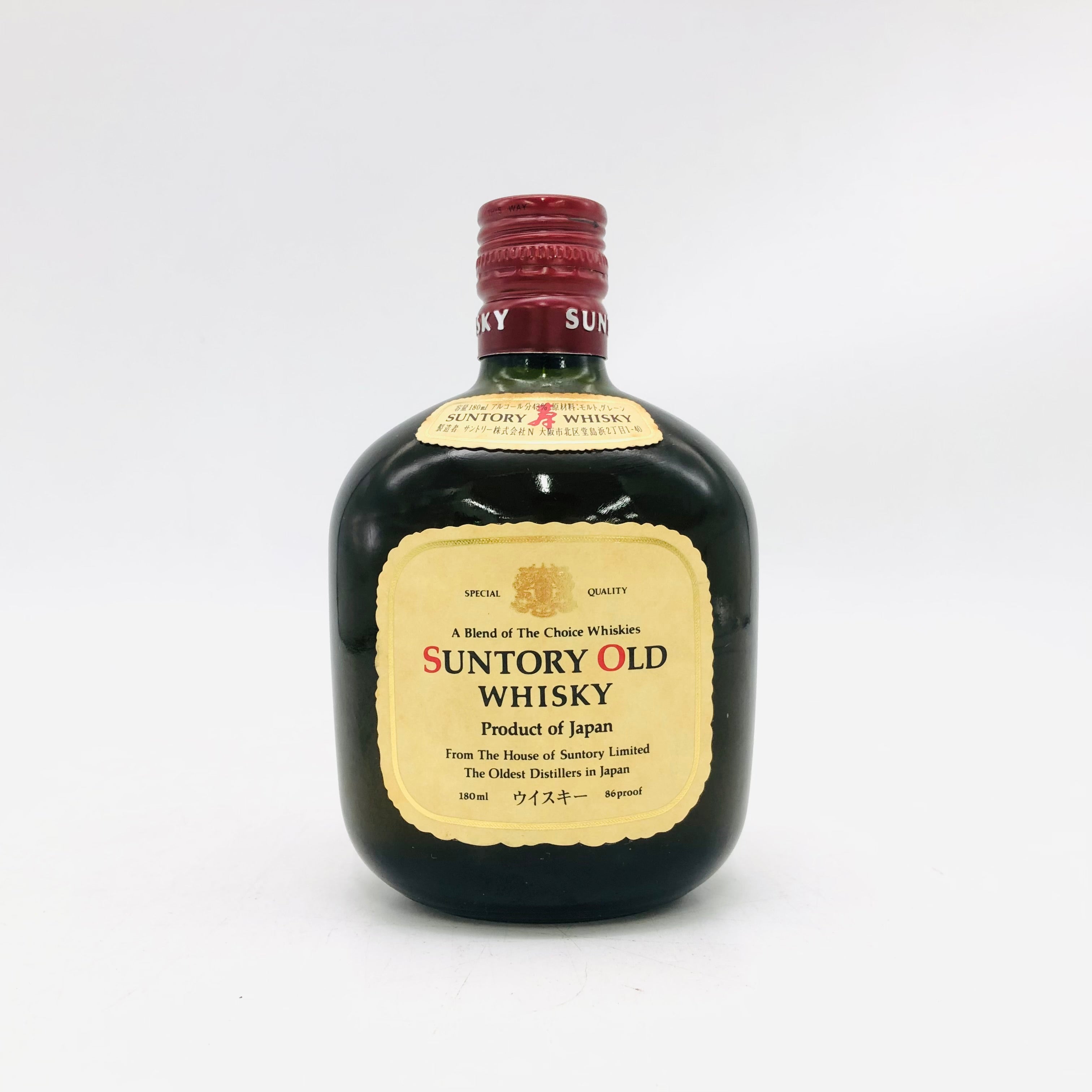 ✨超初期、超レア✨　SUNTORY　オールド　180ml SUNTORY サントリーオールド 寿 ベビーボトル 180ml – お酒の通販なら