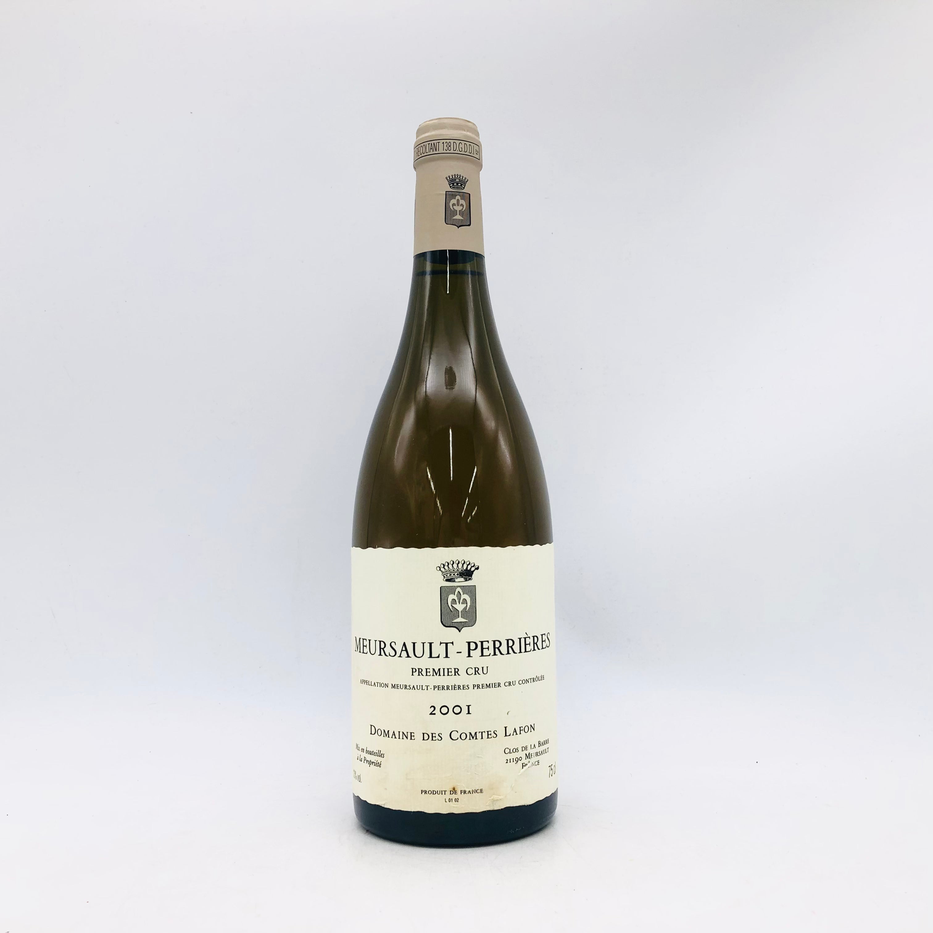 コントラフォン ムルソー1er ブシェール2014 コントラフォンムルソーペリエール 2001 750ml 13% – 高級酒・希少酒の