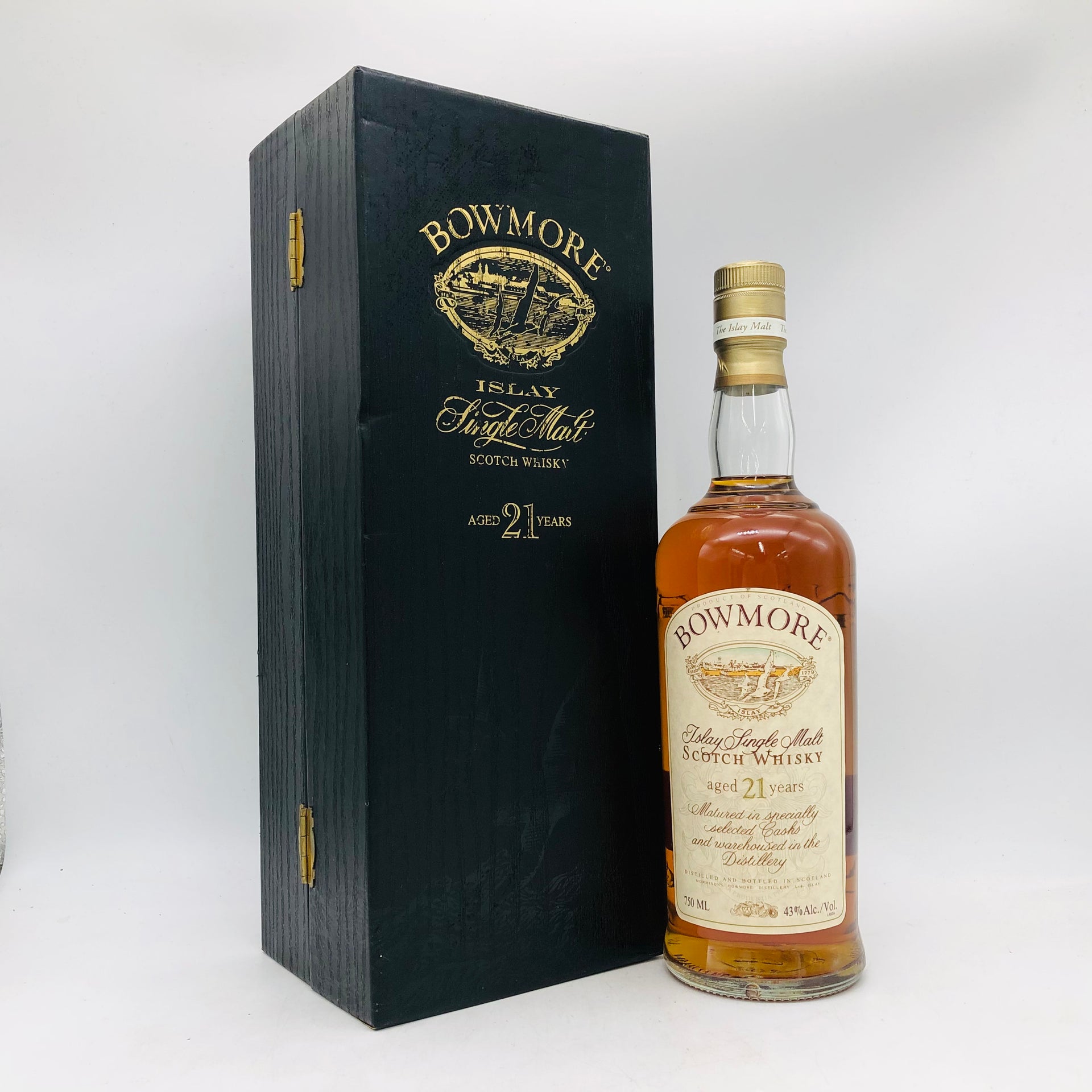 BOWMORE ボウモア 21年 カモメ 20周年 750ml 43% – お酒の通販なら