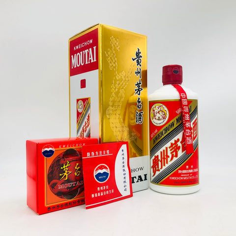 貴州茅台酒 天女ラベル 2023年 500ml、華やかな天女デザインの現行モデル白酒。