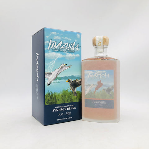長濱蒸溜所×ハイコースト蒸溜所 (イナズマ) シナジーブレンド 500ml ウイスキー 500ml ラベル