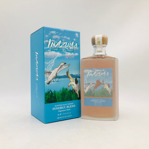 INAZUMA 長濱×アルモリック イナズマシナジーブレンデッドモルト スタイル 500ml 長濱 ウイスキー 500ml ラベル