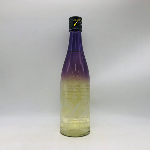 風の森 未来予想酒Ⅲ －時の重なり三重奏－ 720ml、奈良・油長酒造25周年記念酒。甕仕込みと樽熟成、古酒が重なる黄金色の濃厚で芳醇な日本酒のボトル正面画像