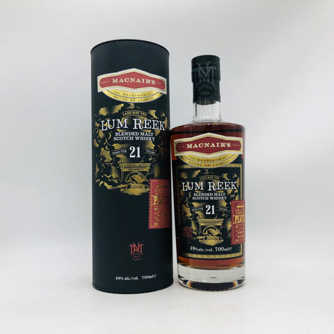 マクネアーズ ラムリーク 21年 ピーテッド スモールバッチ ブレンデッドモルト 48% 700ml