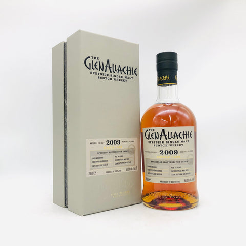 GLENALLACHIE グレンアラヒー 2009 14年 PXシェリーホグスヘッド 58.2% 700ml 箱あり