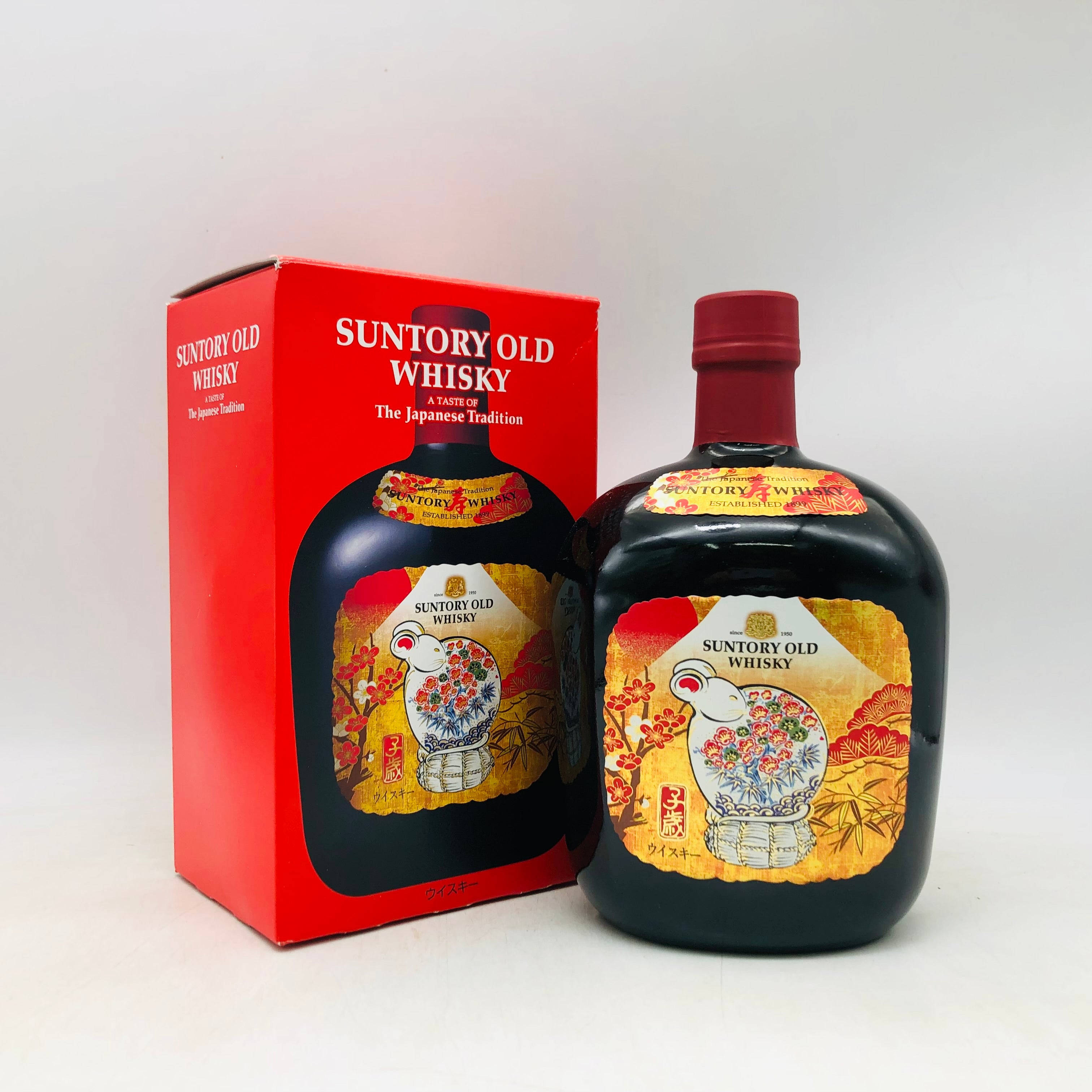 サントリー　オールド　干支ボトル　子 SUNTORY サントリー オールド 干支ラベル 子歳 700ml | リンクサス酒販