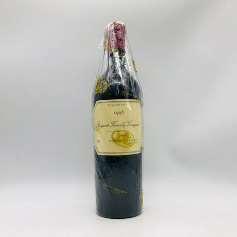 Bryant Family Vineyard ブライアント ファミリー ヴィンヤード カベルネ ソーヴィニヨン 1998 750ml 13.9%