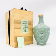 ニッカ 高麗青磁 雲鶴草華文様 象嵌ボトル 青峯 660ml