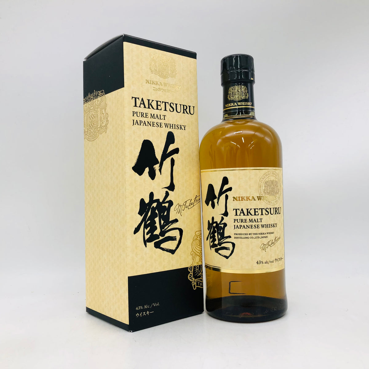 NIKKA ニッカ 竹鶴ピュアモルト (白ラベル) ウイスキー 700ml – 高級酒 