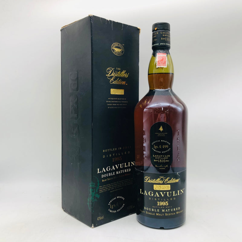 ラガブーリン1995 ディスティラーズエディション 1000ml。円熟したスモークと甘美な余韻が織りなす、至高のアイラモルト。