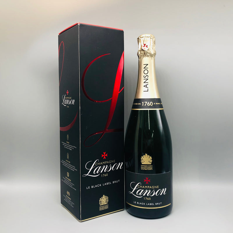 ランソンブラック 750ml。260年以上の伝統が生む、爽快な酸味と気品あふれる王道シャンパーニュ