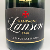 ランソンブラック 750ml。260年以上の伝統が生む、爽快な酸味と気品あふれる王道シャンパーニュ