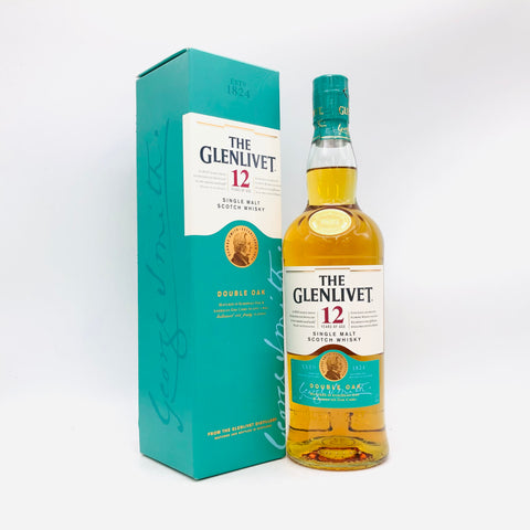 グレンリベット12年ダブルオーク 700ml。フルーティで奥深い、進化した定番モルト。 