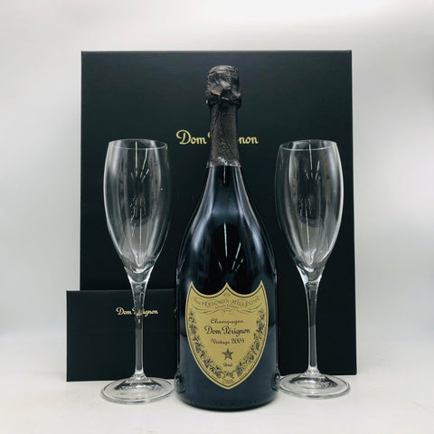 ドンペリニヨン2004 グラス付き 750ml。完成された2004年、極上の一杯体験。