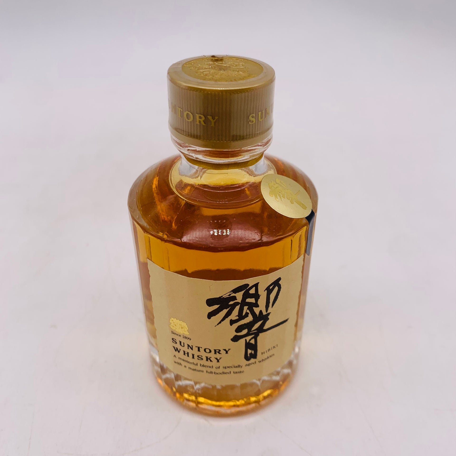 SUNTORY サントリー 響 獅子マーク 金キャップ ミニチュアボトル 50ml