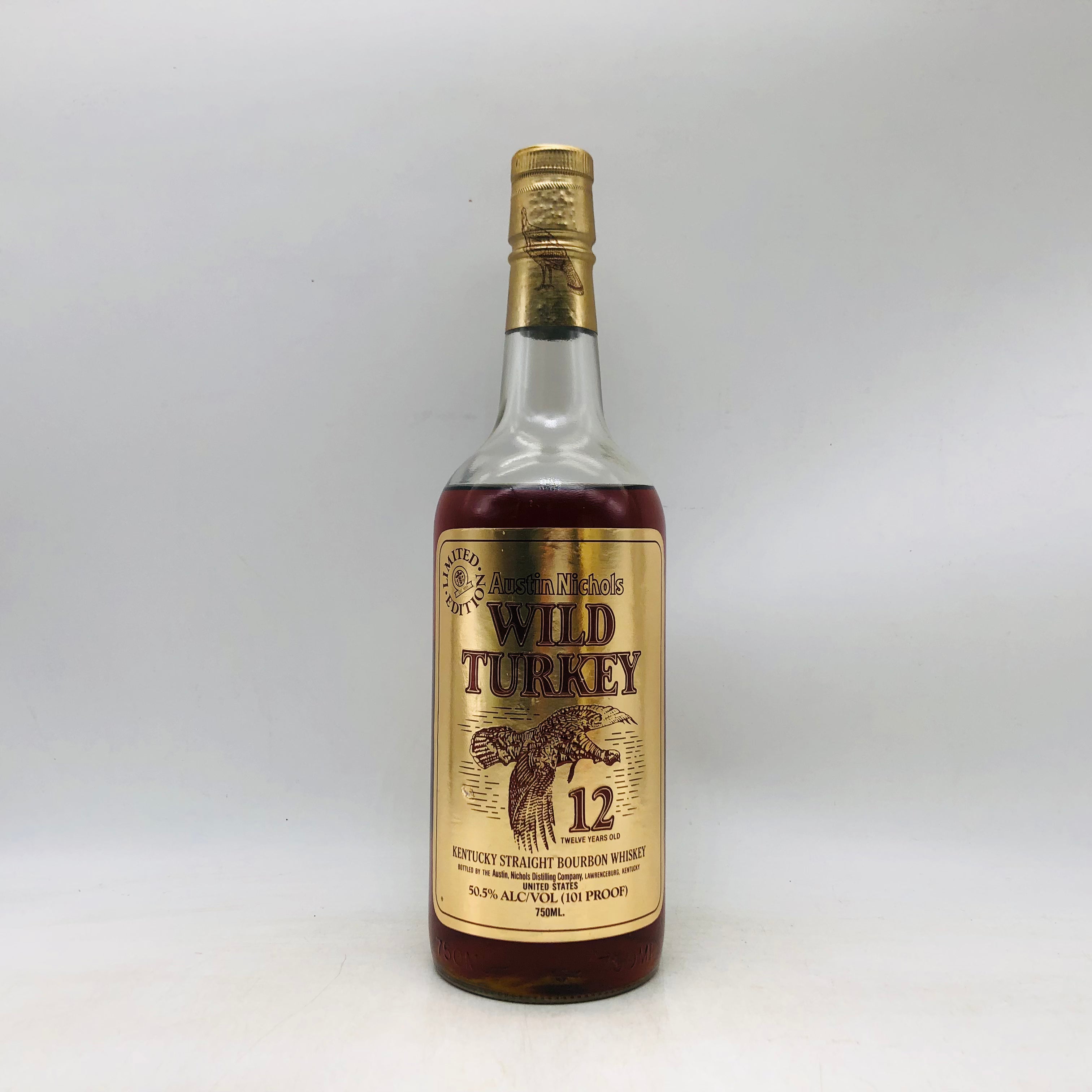 ワイルドターキー12年　ゴールド750ml WILD TURKEY ワイルドターキー 12年 ゴールド 750ml – 高級酒・希少酒