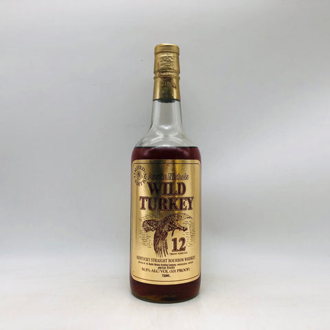 ワイルドターキー 12年 ゴールド 750ml。力強さと円熟が融合したプレミアムバーボン
