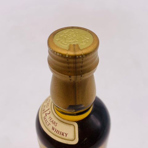 SUNTORY サントリー 山崎 12年 ピュアモルト 向獅子マーク ミニチュア SUNTORY サントリー 山崎 12年 ピュアモルト 向獅子マーク ミニチュア