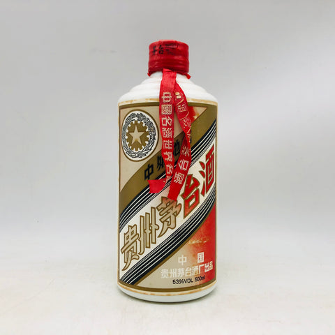 貴州茅台酒 マオタイ酒 五星 麦ラベル 1996  500ml。時を重ねた極上のヴィンテージ茅台