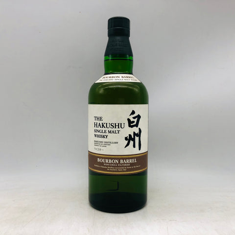 サントリー白州 バーボンバレル 700ml。森の爽やかさとバーボン樽の甘美が響き合う逸品