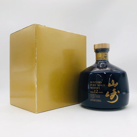 SUNTORY 山崎12年 ピュアモルト 陶器ボトル　大広 700ml