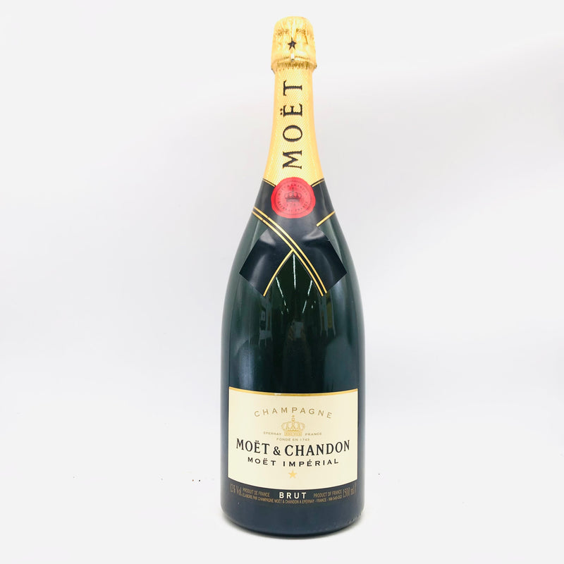 モエ・エ・シャンドン ブリュット・インペリアル マグナム 1500ml。フランス産シャンパン。果実の香りと爽やかな酸が魅力の黄金色の逸品。