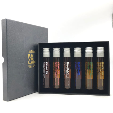 カバラン6本セット50ml×6。小さなボトルに詰まった、世界が認めた味わい。　