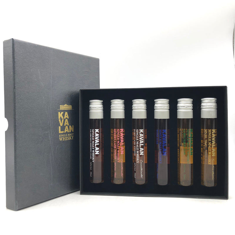 カバラン6本セット50ml×6。小さなボトルに詰まった、世界が認めた味わい。　