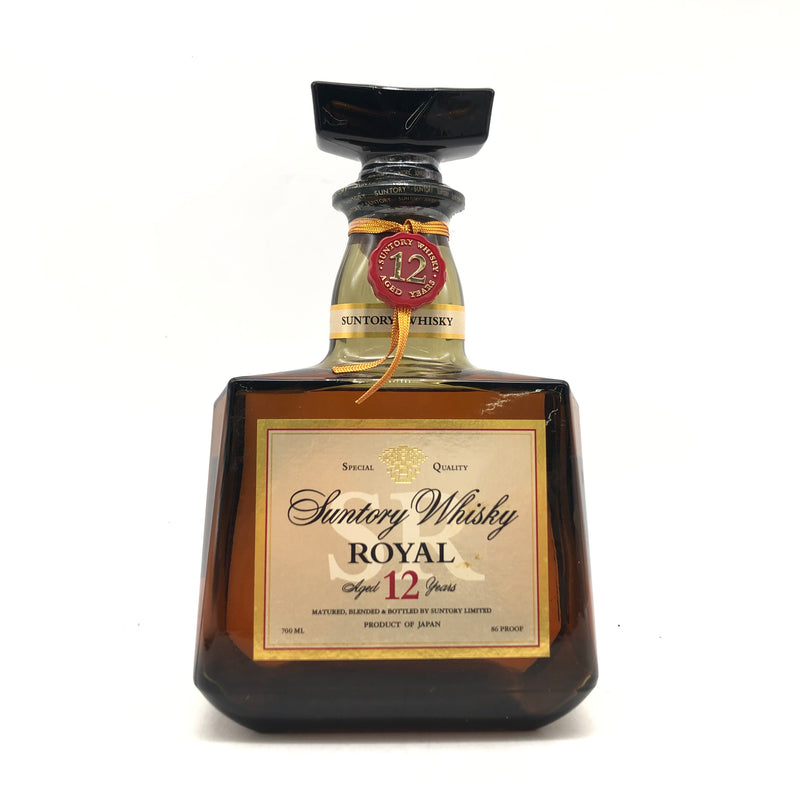 SUNTORY サントリー ローヤル 12年 SR ウイスキー 700ml – 高級酒 