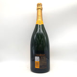 ヴーヴ・クリコ イエローラベル ブリュット マグナム 1500ml。黄金色の泡と熟果香が魅力のフランス・シャンパーニュ産辛口シャンパン。