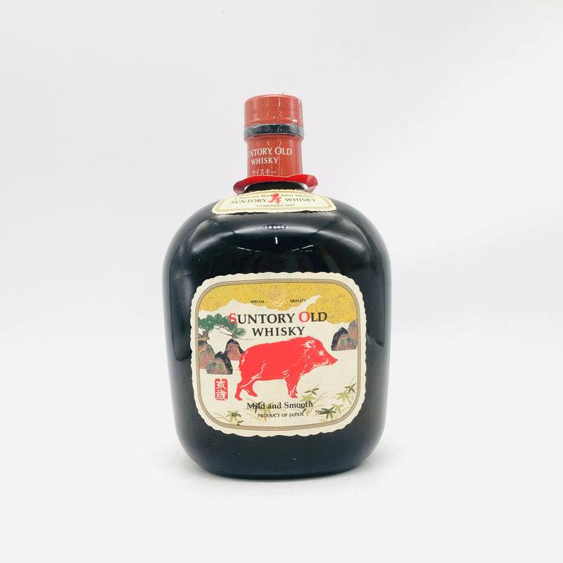 サントリーオールド 寿干支ボトル 亥歳 700ml。新年を彩る、まろやかで縁起の良い一本