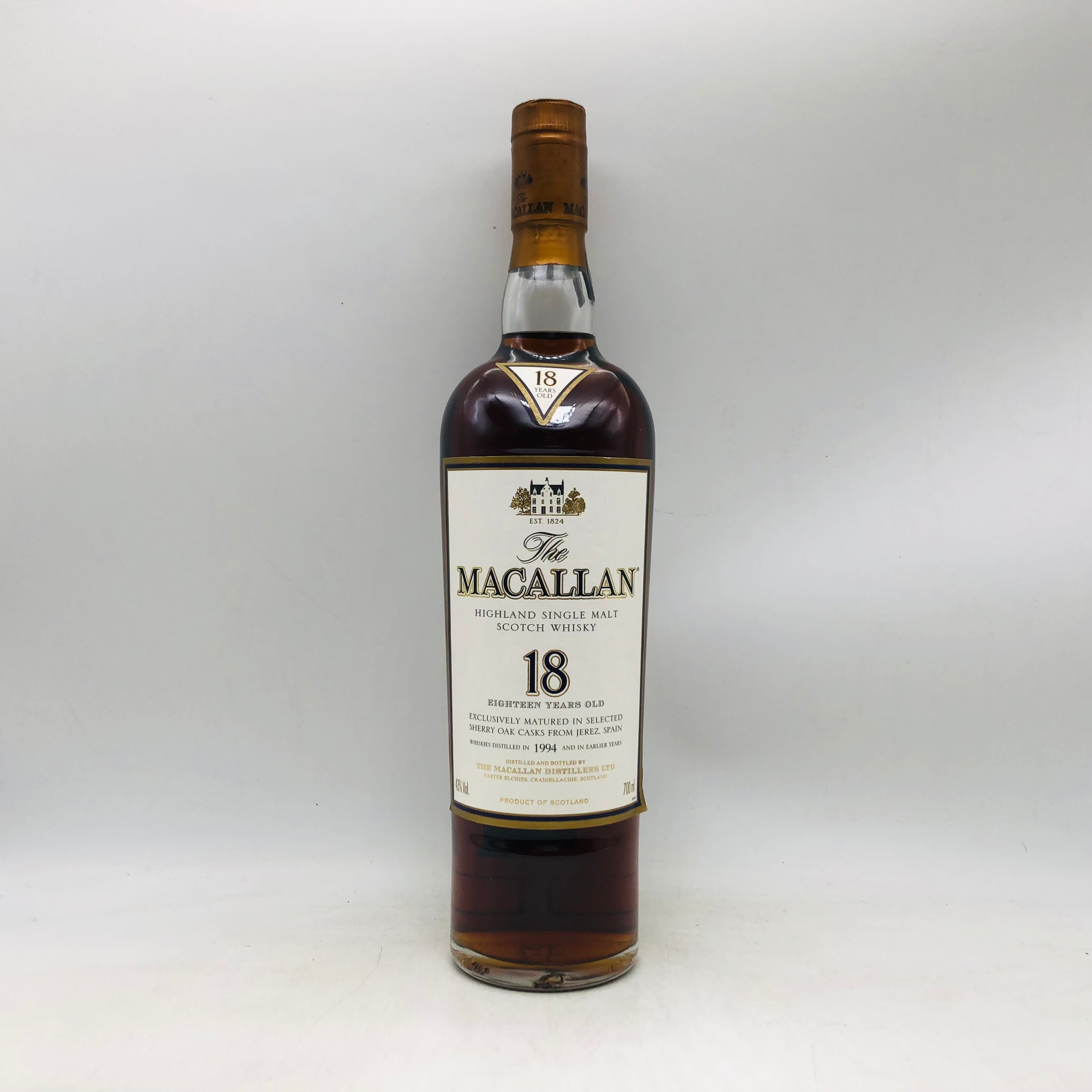 MACALLAN マッカラン 18年 シェリーオーク 1994 700ml – お酒の通販