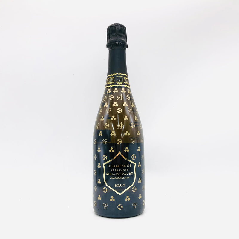 アレクサンドル メア・ドゥヴァヴリー ミレジメ2018 ブリュット 750ml。2018年の恵みを閉じ込めた一本。