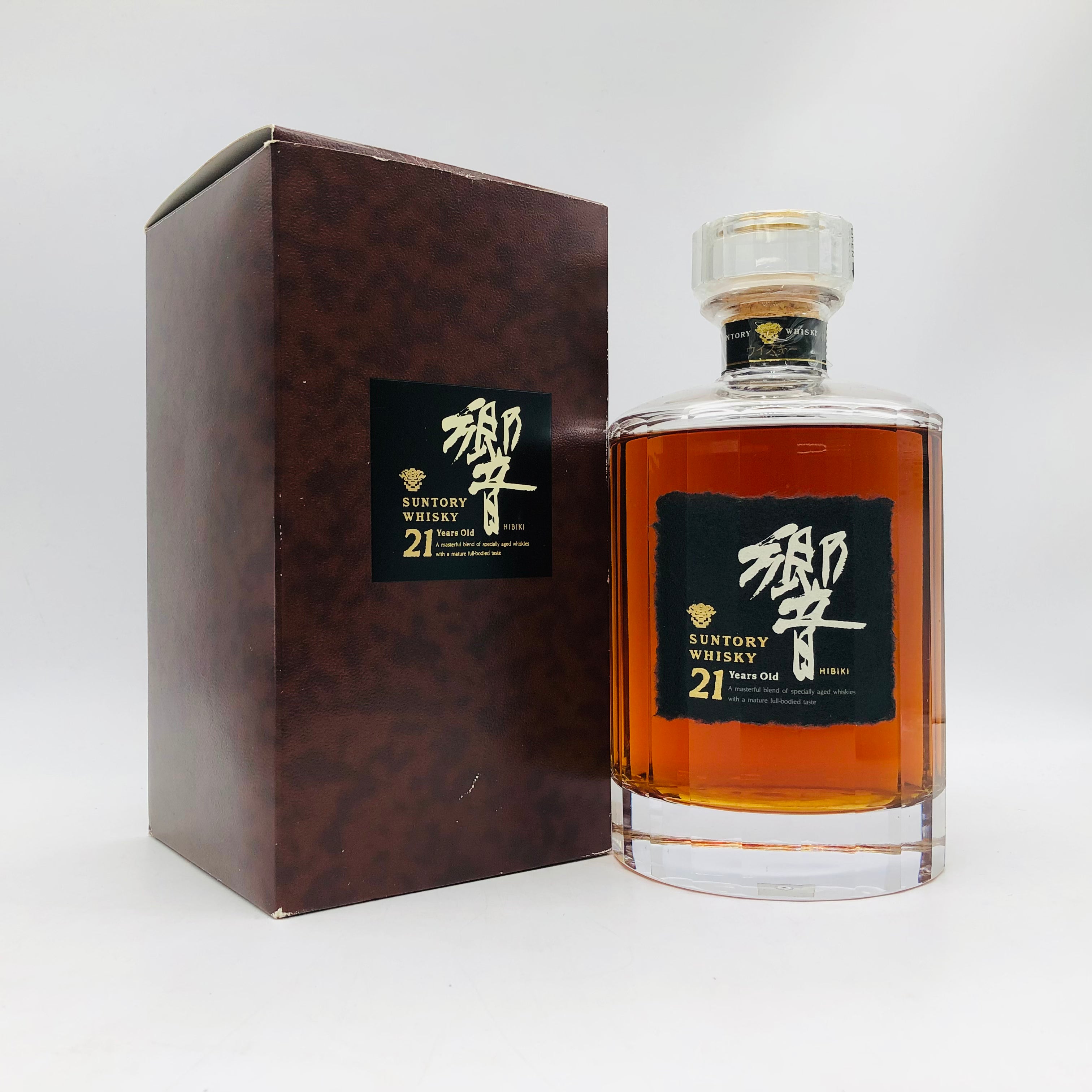 サントリー 響21年 カガミクリスタル 希少品 響 21年 旧ボトル カガミ