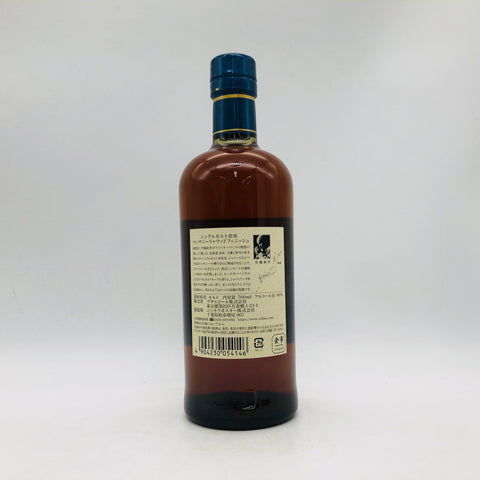 シングルモルト余市マンサニーリャウッドフィニッシュ裏