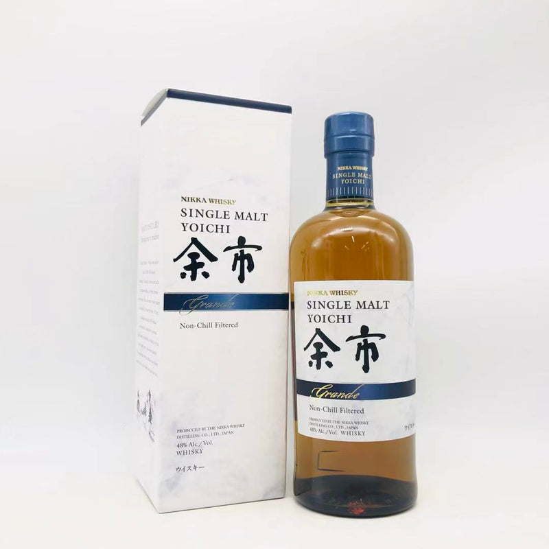 ニッカ 余市 グランデ 700ml。余市の力強さを、円熟の深みで味わう