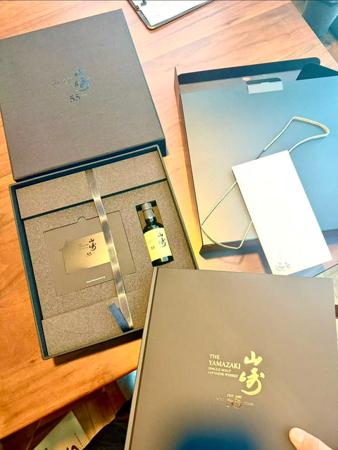 SUNTORY サントリー 山崎 55年 国内版 ミニチュア付き 完備品 限定100本