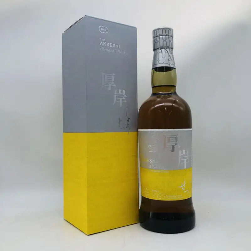 THE AKKESHI 厚岸 ブレンデッドウイスキー 小雪 2023 700ml 48% 箱あり