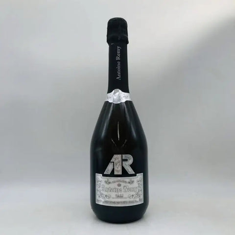 アントワーヌ レミー ブラック プレステージ ブリュット 750ml の黒いスパークリングワイン