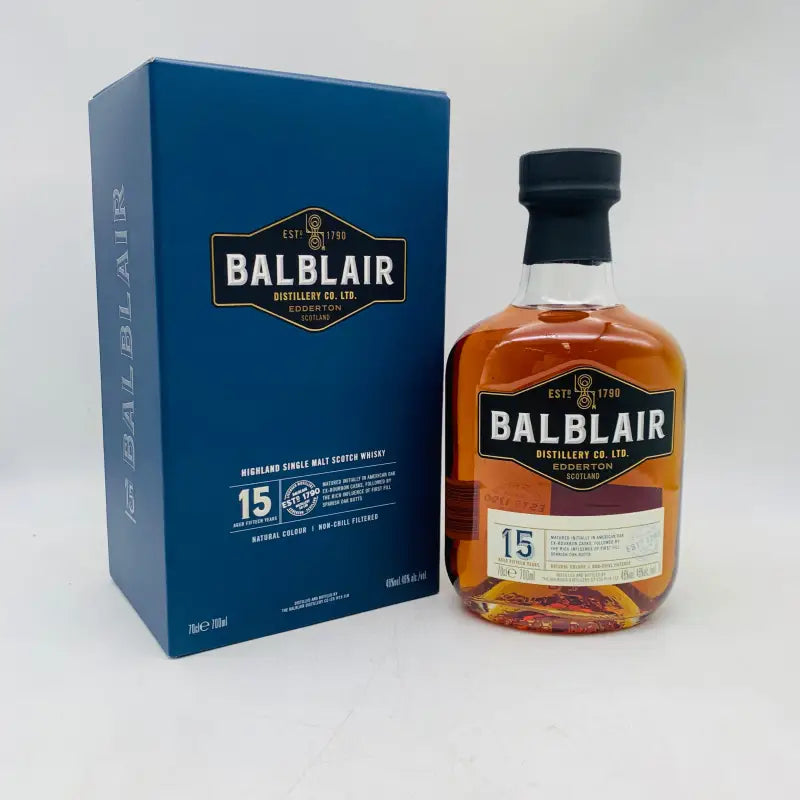 BALBLAIR バルブレア 15年 46% 700ml ハイランド シングルモルト - ウイスキー
