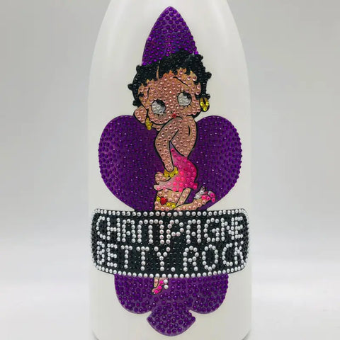 D.ROCK ディーロック ベティ ロック クリア パープル 750ml 12% 箱あり - シャンパン