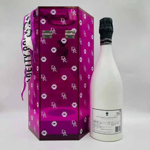 D.ROCK ディーロック ベティ ロック クリア パープル 750ml 12% 箱あり - シャンパン